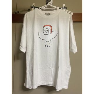 アベイル(Avail)のむちっ鳥 Tシャツ レディース ホワイト M(Tシャツ(半袖/袖なし))