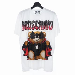 モスキーノ(MOSCHINO)のモスキーノ MOSCHINO 20SS バッド テディベア プリント Tシャツ(Tシャツ(半袖/袖なし))