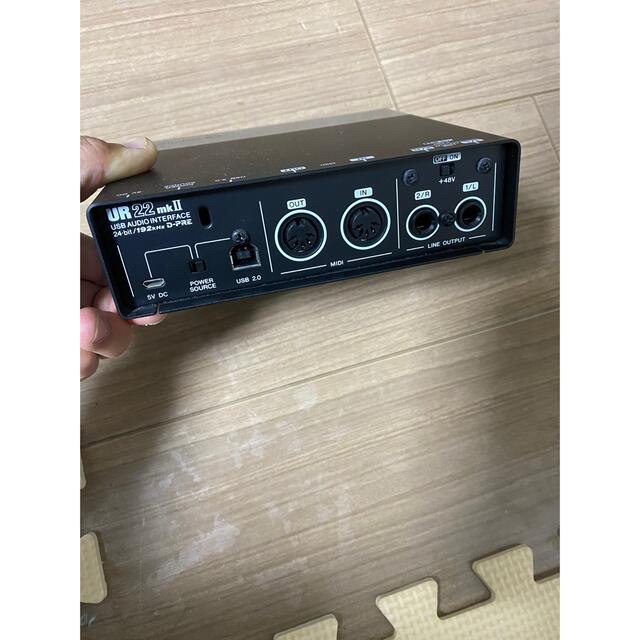 steinberg UR22 mkII オーディオインターフェース 楽器のDTM/DAW(オーディオインターフェイス)の商品写真