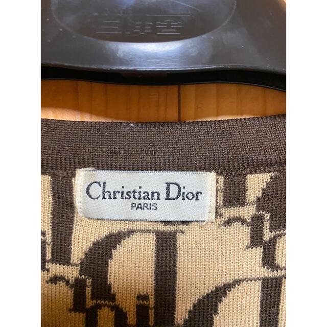 Christian Dior(クリスチャンディオール)の90's ヴィンテージ クリスチャンディオール DIOR トロッター柄 セーター レディースのトップス(ニット/セーター)の商品写真