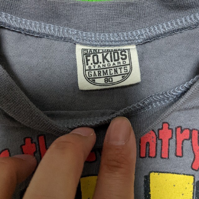 F.O.KIDS(エフオーキッズ)の男の子 Tシャツ 80セット キッズ/ベビー/マタニティのベビー服(~85cm)(Ｔシャツ)の商品写真