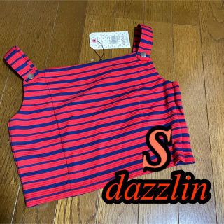 ダズリン(dazzlin)の【新品】dazzlin ダズリン ショート トップス キャミソール(カットソー(半袖/袖なし))