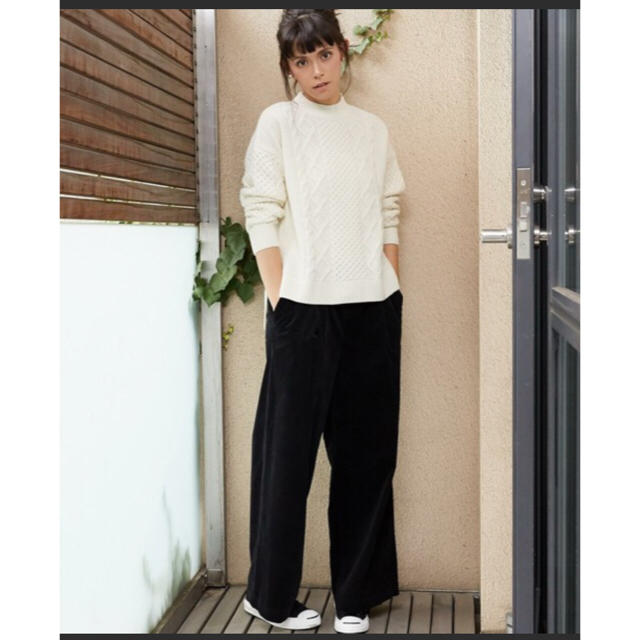 UNITED ARROWS green label relaxing(ユナイテッドアローズグリーンレーベルリラクシング)の美品♡︎グリーンレーベルリラクシング コーデュロイ ワイドパンツ レディースのパンツ(カジュアルパンツ)の商品写真