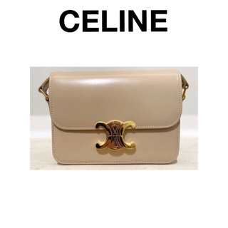 celine - 【新品未使用】CELINE トリオンフ ショルダーバッグ  ティーン  NUDE