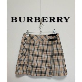 バーバリー(BURBERRY)の美品　BURBERRY  バーバリー　ノバチェック スカート　裏地付き　Mサイズ(ミニスカート)