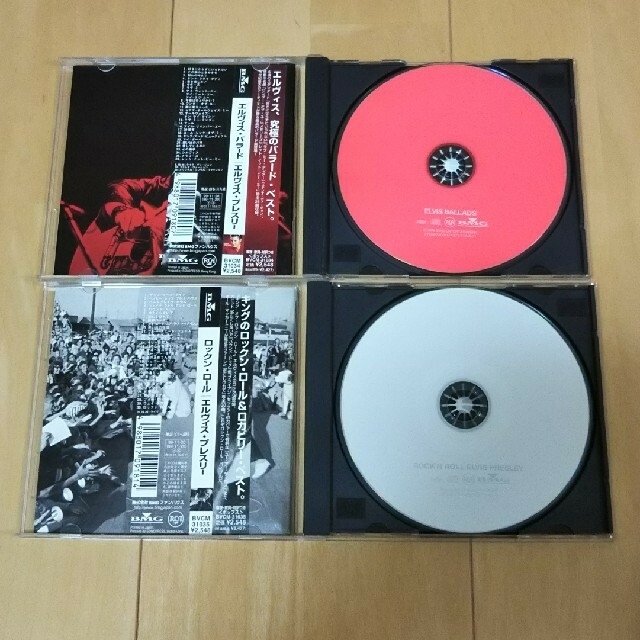BMG(ベストマートガールズ)のエルヴィス・プレスリー ベストアルバム２枚セット エンタメ/ホビーのCD(ポップス/ロック(洋楽))の商品写真