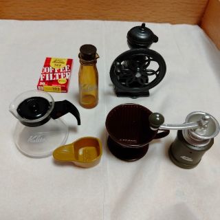 カリタミニチュアコレクション　コーヒー　ガチャ　5種セット(その他)