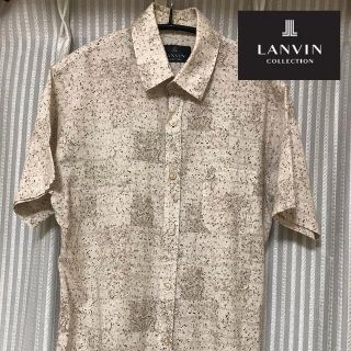 ランバンコレクション(LANVIN COLLECTION)のLANVIN ランバン  半袖シャツ  トップス メンズM(シャツ)