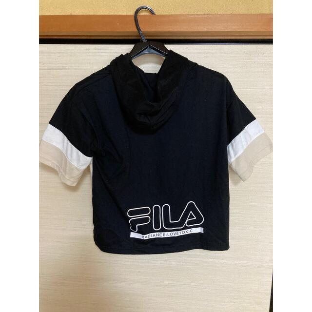 FILA(フィラ)のフィラ　トップス　半袖　160 キッズ/ベビー/マタニティのキッズ服女の子用(90cm~)(Tシャツ/カットソー)の商品写真