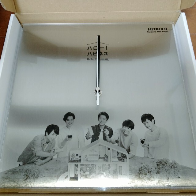 日立オリジナル 嵐 壁掛け時計 非売品 激安 www.toyotec.com
