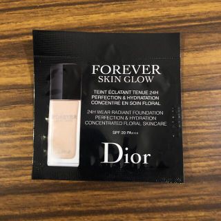 ディオール(Dior)のディオール　スキン　フォーエバー　フルイドグロウ　1Nニュートラル(ファンデーション)