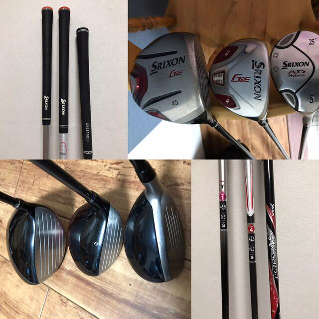 Srixon(スリクソン)のBoomBoomBoom さま専用スリクソンゴルフクラブ セット  スポーツ/アウトドアのゴルフ(クラブ)の商品写真