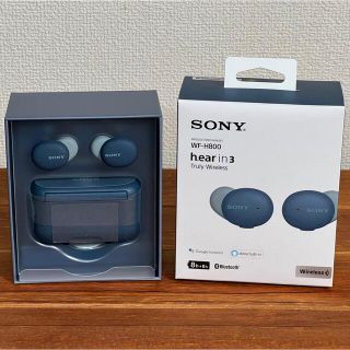 ソニー(SONY)の【ジャンク】ソニー WF-H800 美品 ワイヤレスイヤホン(ヘッドフォン/イヤフォン)