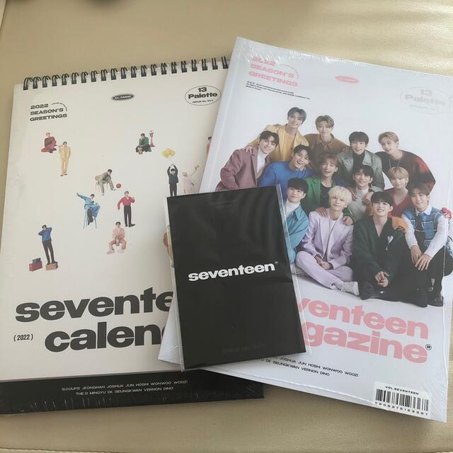 SEVENTEEN(セブンティーン)の seventeen シーグリ　卓上カレンダー&ブックレット エンタメ/ホビーのタレントグッズ(アイドルグッズ)の商品写真