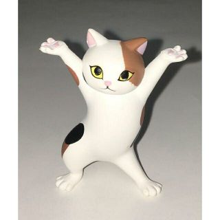 新品　三毛猫　フィギュア　ペン置けます！(その他)