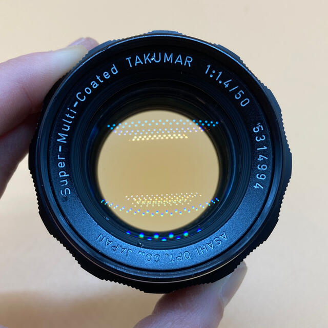 PENTAX(ペンタックス)のPENTAX ペンタックス SMC Takumar 50mm F1.4 スマホ/家電/カメラのカメラ(レンズ(単焦点))の商品写真