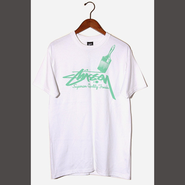 STUSSY ステューシー 岡山チャプト 半袖Tシャツ M  ホワイト /◆