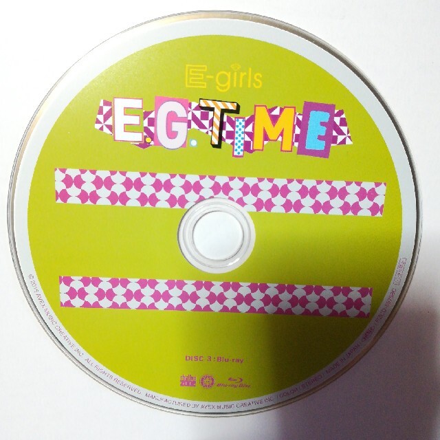 E-girls E.G.TIME DISC-3