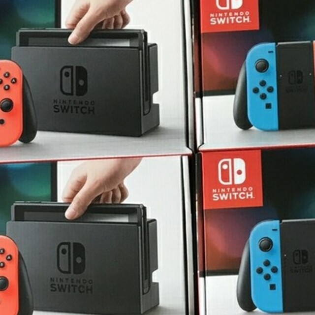 新品未開封　任天堂スイッチ　ネオン4台　コントローラーエンタメ/ホビー