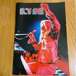 LEON RUSSELL 1973年来日ツアーパンフレット(印刷物)