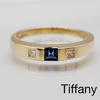 ティファニー(Tiffany & Co.)のTiffany ティファニー サファイア ダイヤ リング ジュウル（神楽坂宝石(リング(指輪))