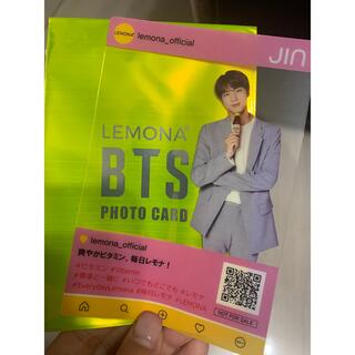 ボウダンショウネンダン(防弾少年団(BTS))のLEMONA クリアフォトカード　BTS JIN(アイドルグッズ)