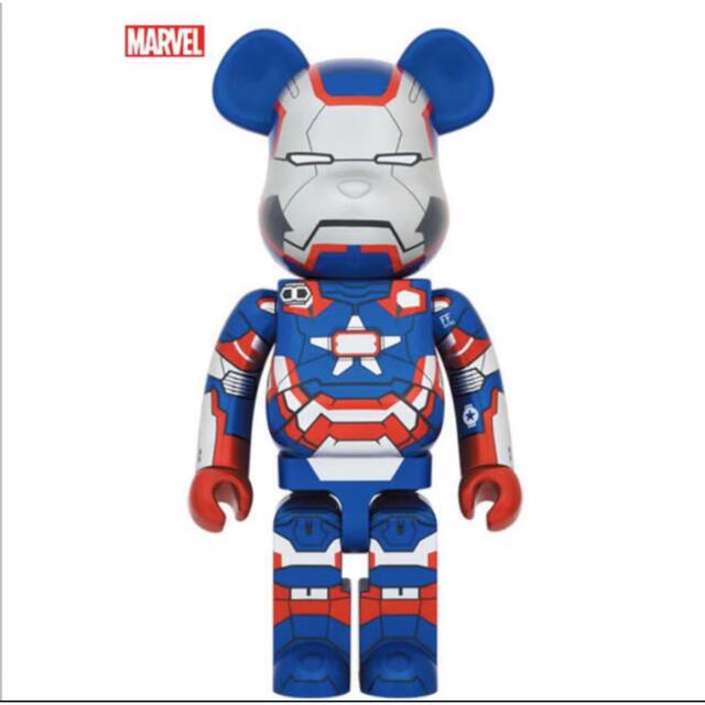 MEDICOM TOY(メディコムトイ)のBE@RBRICK IRON PATRIOT 1000％ エンタメ/ホビーのフィギュア(その他)の商品写真