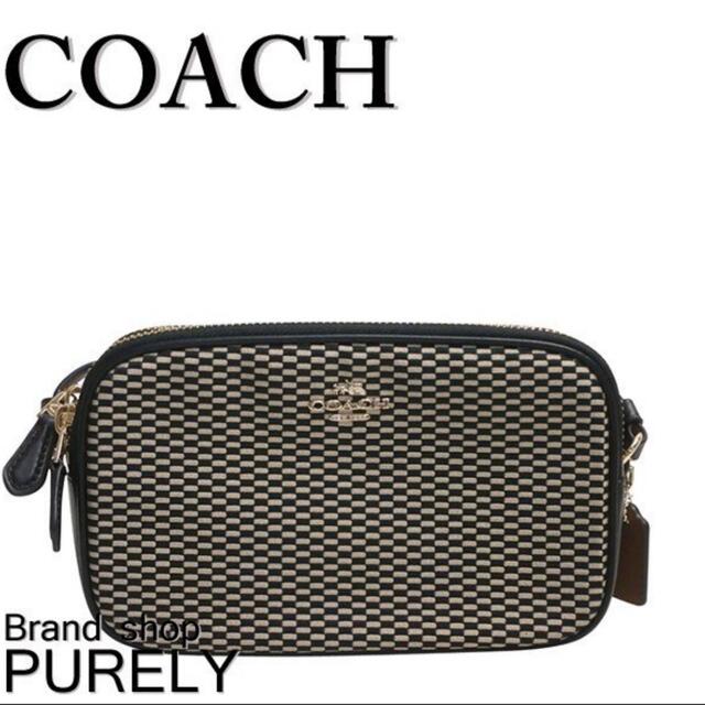 美品 ☆ コーチ COACH☆ レガシージャガード クロス 2WAY ショルダー