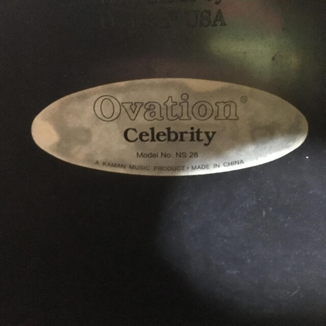 Ovation Celebrity NS28 Nikki Sixx アコギ 楽器のギター(アコースティックギター)の商品写真