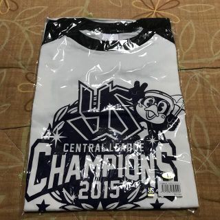 東京ヤクルトスワローズ　2015年セントラルリーグ優勝記念ラグランTシャツ(記念品/関連グッズ)