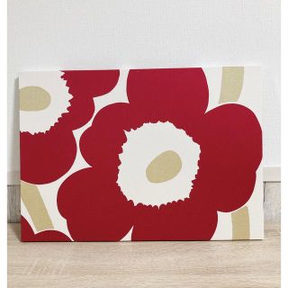 マリメッコ(marimekko)のマリメッコ marimekko ウニッコ ゴールド ファブリックパネル(インテリア雑貨)