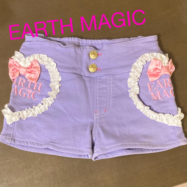 EARTHMAGIC(アースマジック)のEARTH MAGIC⭐︎140cm 美品ショートパンツ キッズ/ベビー/マタニティのキッズ服女の子用(90cm~)(パンツ/スパッツ)の商品写真