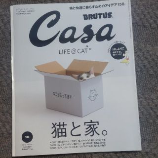 マガジンハウス(マガジンハウス)のカーサブルータス　猫と家  NO.235 2019年10月号(生活/健康)