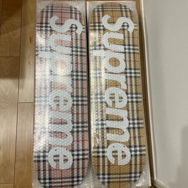 Supreme(シュプリーム)のSupreme Burberry Skateboard スポーツ/アウトドアのスポーツ/アウトドア その他(スケートボード)の商品写真