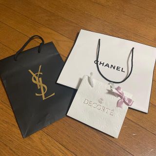 シャネル(CHANEL)のショップ袋　CHANEL YSL コスメデコルテ(ショップ袋)