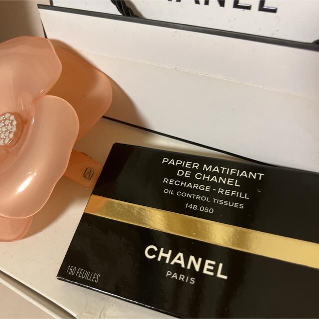 CHANEL(シャネル)のシャネル　オイルコントロールティッシュ コスメ/美容のメイク道具/ケアグッズ(あぶらとり紙)の商品写真