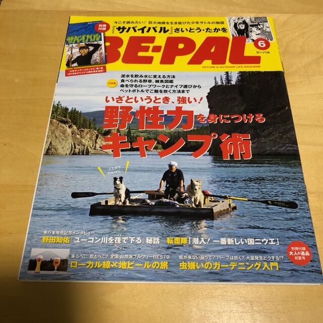 小学館(ショウガクカン)のBE-PAL  ビーパル　2016年6月号  エンタメ/ホビーの雑誌(趣味/スポーツ)の商品写真