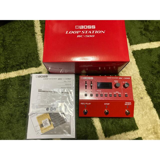 新品同様:部屋で1度のみ使用】BOSS RC-500 ループステーション 新品同様:部屋で1度のみ使用】BOSS RC-500 ループステーション