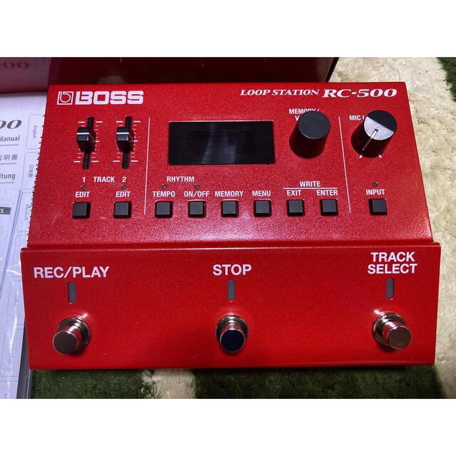 新品同様:部屋で1度のみ使用】BOSS RC-500 ループステーション 新品同様:部屋で1度のみ使用】BOSS RC-500 ループステーション