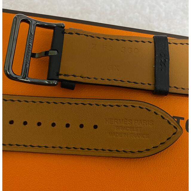 Apple Watch(アップルウォッチ)のApple Watch HERMES  ベルト　45mm メンズの時計(ラバーベルト)の商品写真