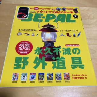 ショウガクカン(小学館)のBE-PAL  ビーパル　2016年7月号  (趣味/スポーツ)