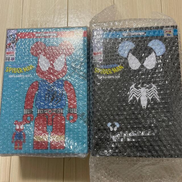 MEDICOM TOY(メディコムトイ)のBE@RBRICK SPIDER-MAN BLACK SCARLET エンタメ/ホビーのフィギュア(アメコミ)の商品写真