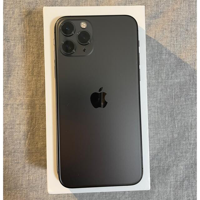 Apple(アップル)の【専用】iPhone11pro 256GB SIMフリー　バッテリー98% スマホ/家電/カメラのスマートフォン/携帯電話(スマートフォン本体)の商品写真