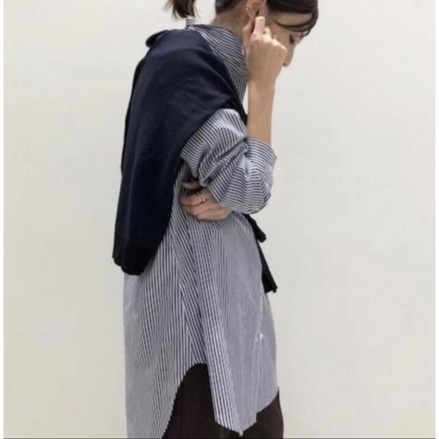 L'Appartement DEUXIEME CLASSE(アパルトモンドゥーズィエムクラス)のL'Appartement New A Line Shirts レディースのトップス(シャツ/ブラウス(長袖/七分))の商品写真