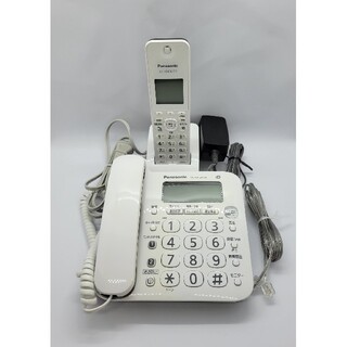 Panasonic - Panasonic VE-GD24-W 子機付き　デジタルコードレス電話機