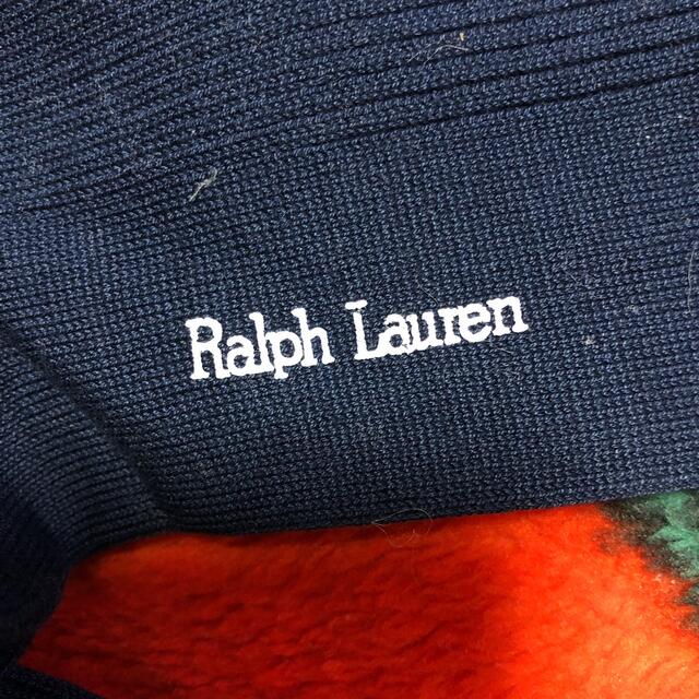 Ralph Lauren(ラルフローレン)のon26243114様専用紺色X赤ロゴ刺繍　ハイソックス靴下 レディースのレッグウェア(ソックス)の商品写真