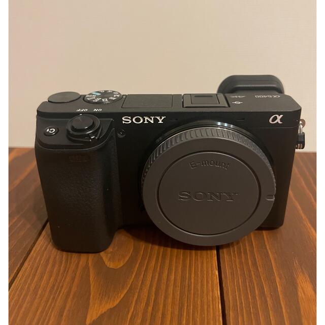 SONY(ソニー)のα6400 本体 スマホ/家電/カメラのカメラ(ミラーレス一眼)の商品写真