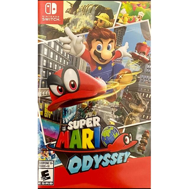 Nintendo Switch(ニンテンドースイッチ)のSUPER MARIO ODYSSEY エンタメ/ホビーのゲームソフト/ゲーム機本体(携帯用ゲームソフト)の商品写真