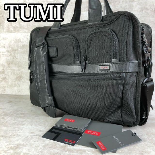 極美品】TUMI ビジネスバッグ 2WAY ナイロン 黒 26141D2 dumortr.com