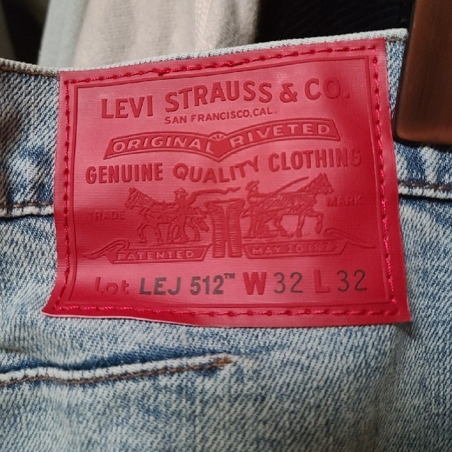 【未使用】Levi's　ENGINEERED 512 W32 L32